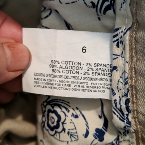 Code Bleu Capri Jeans Size 6 - Picture 6 of 6